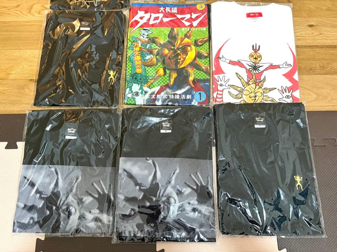 タローマングッズセット Tシャツ7点全て新品＋カセットテープなど7点