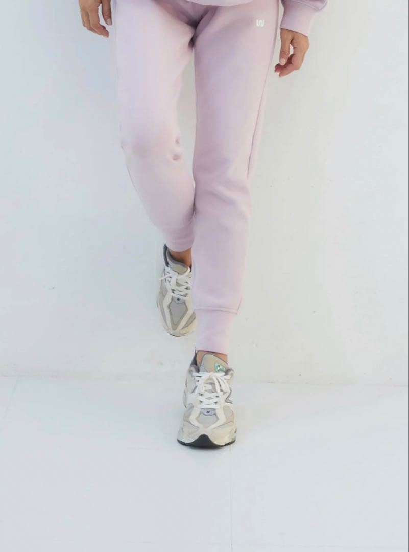 【新品・未使用】WE'RTHY SWEAT PANTS 野沢和香　ピンク　M