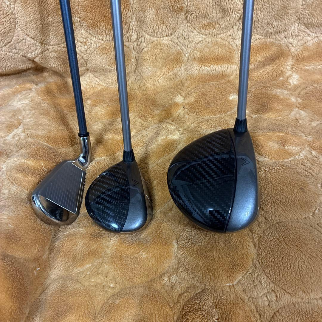 E.R.C. Fusion 10° Rドライバー ＆7ｗSR＆7i Sセット！