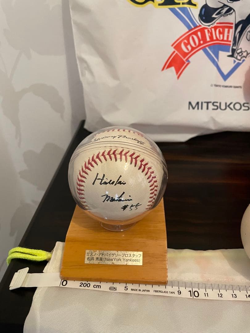 ミレニアムジャイアンツ記念グッズセット　松井秀喜の顔写真がデザイン　18番 桑田