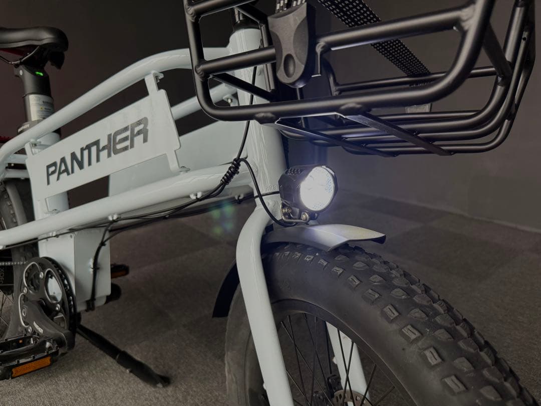 【美品】PANTHER 電動アシストファットバイク 大容量バッテリー搭載モデル