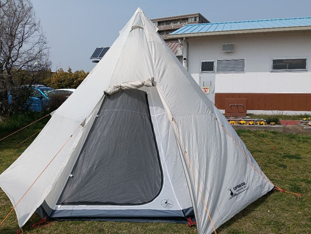 キャプテンスタッグ テント UA-35 オクタゴン 460専用グランドシート付き