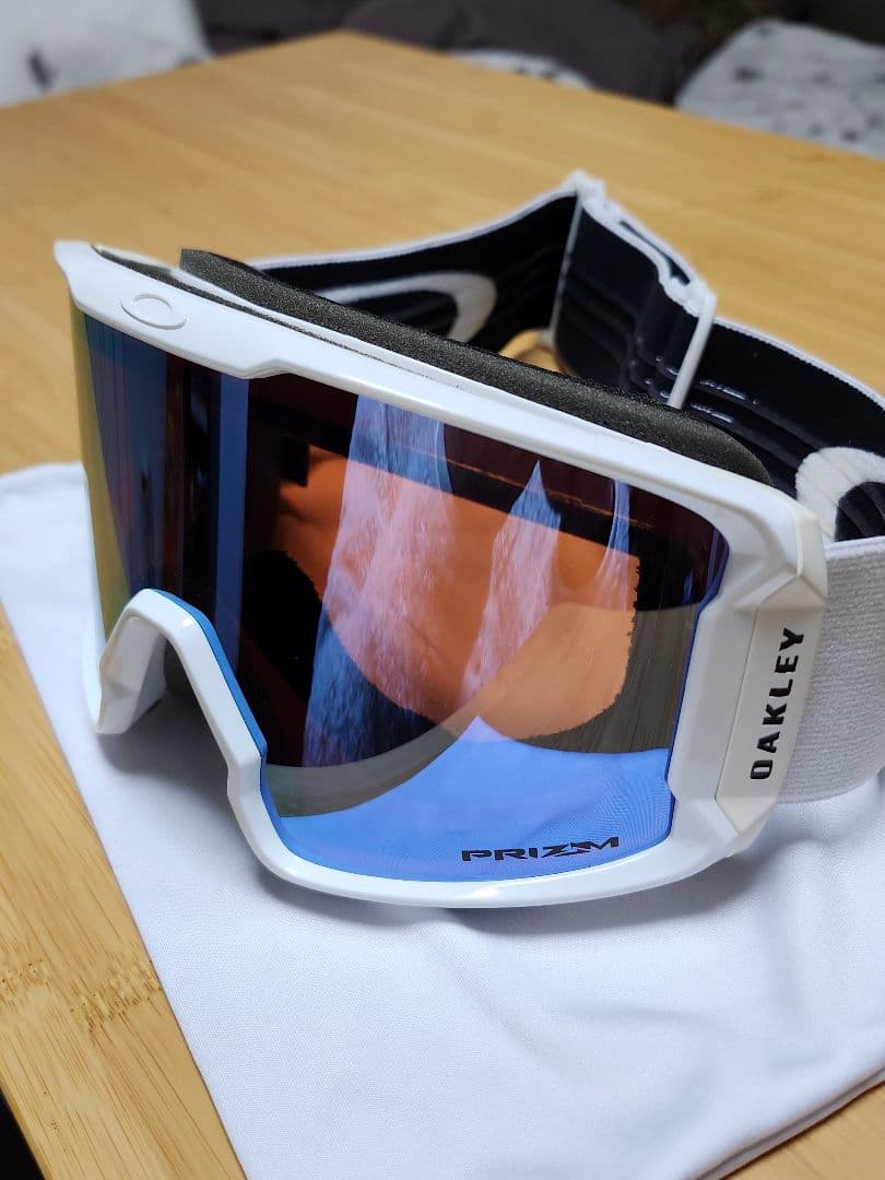 スキー・スノーボードアクセサリー OAKLEY LINE MINER L Matte White