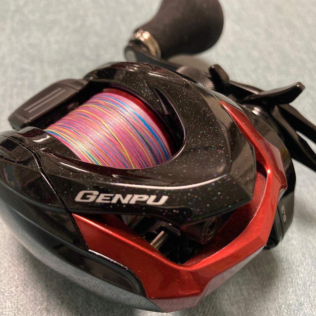 極美品！シマノ　20ゲンプウXT 151 両軸リール　ハンドル4BB追加！