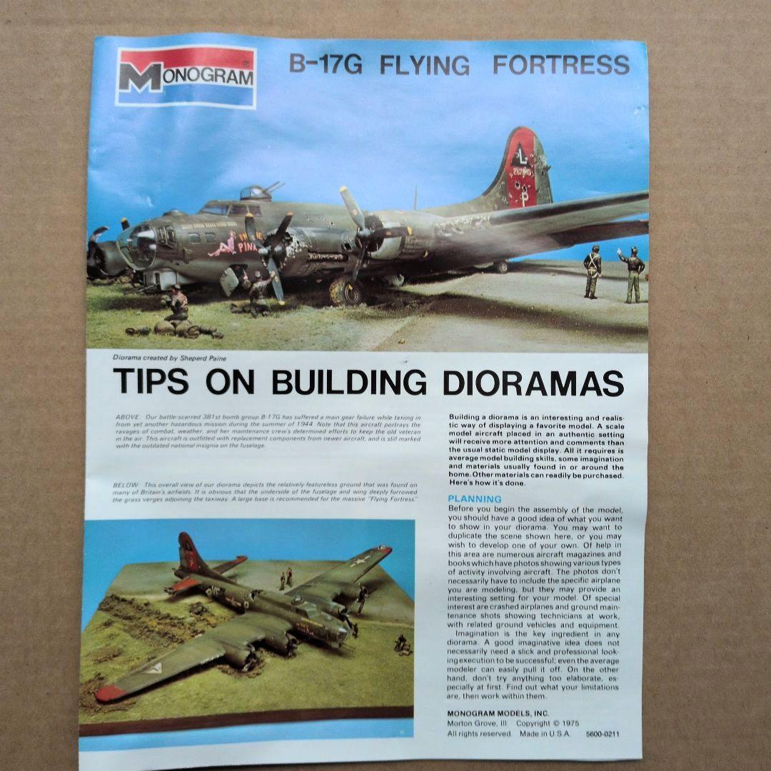 Revell/MONOGRAM 1/48　B-17 G