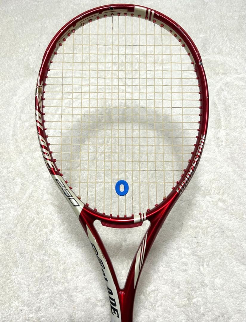 ブリヂストン　テニスラケット　X-BLADE 290、285 セット　赤　白