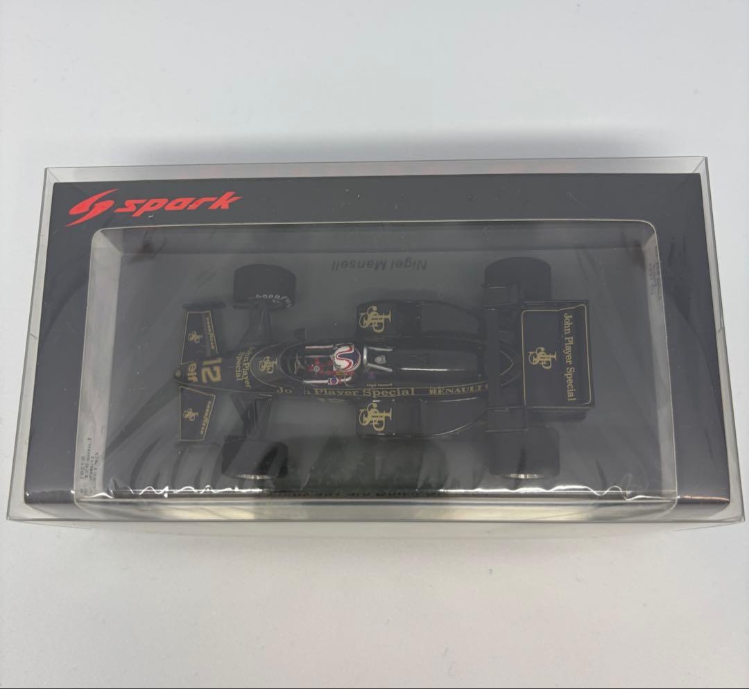 希少　ロータス 95T 1984 オランダGP 3位 N.マンセル