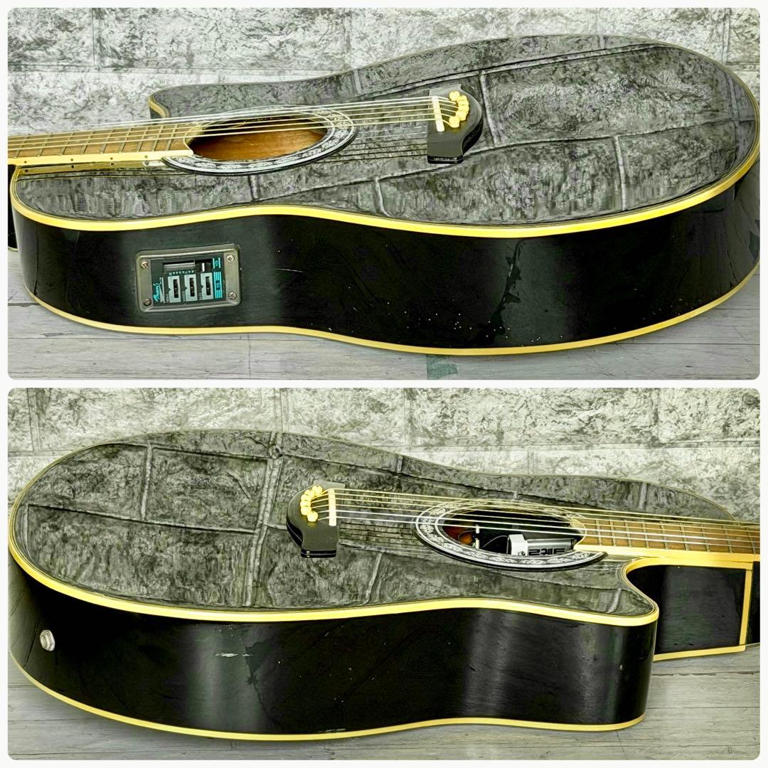 Morris「PA-60 BLK」Powered Acoustic Guitar