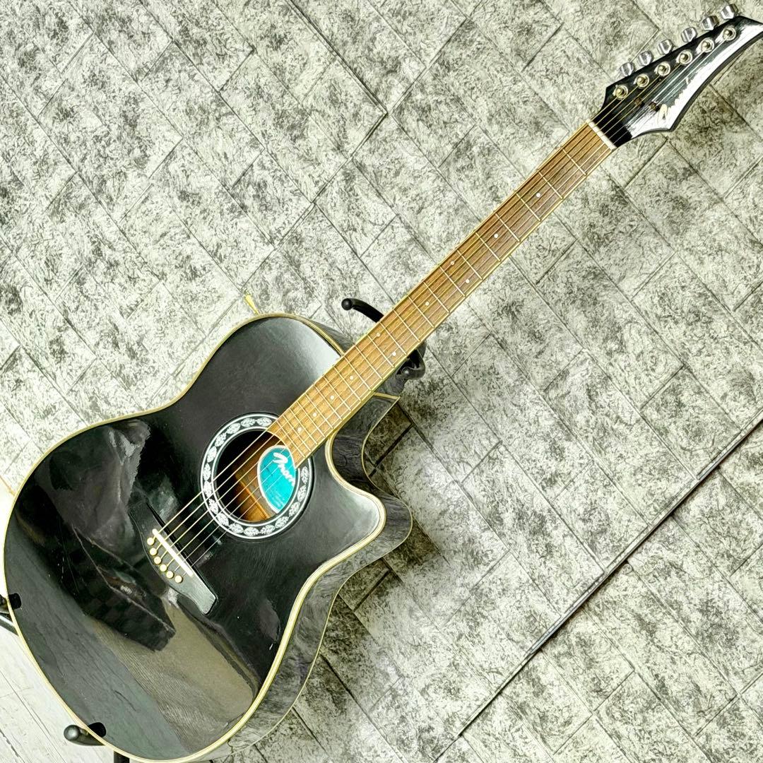 Morris「PA-60 BLK」Powered Acoustic Guitar