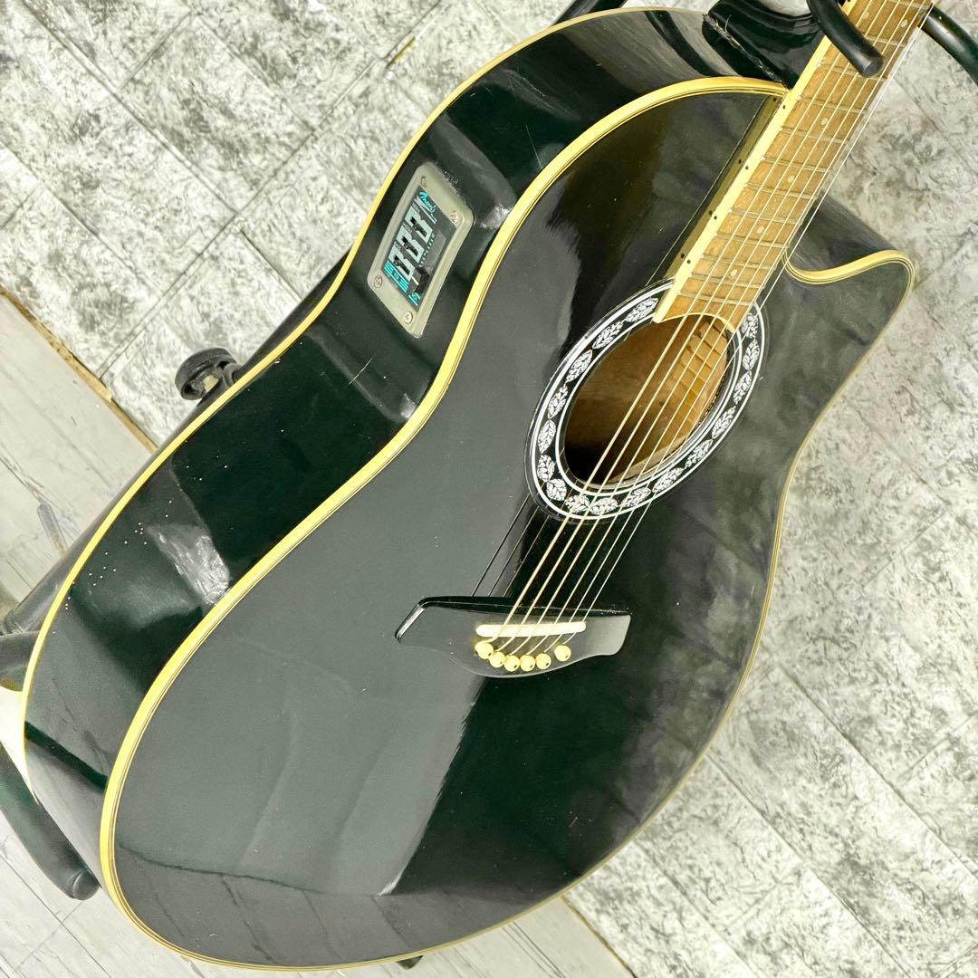 Morris「PA-60 BLK」Powered Acoustic Guitar