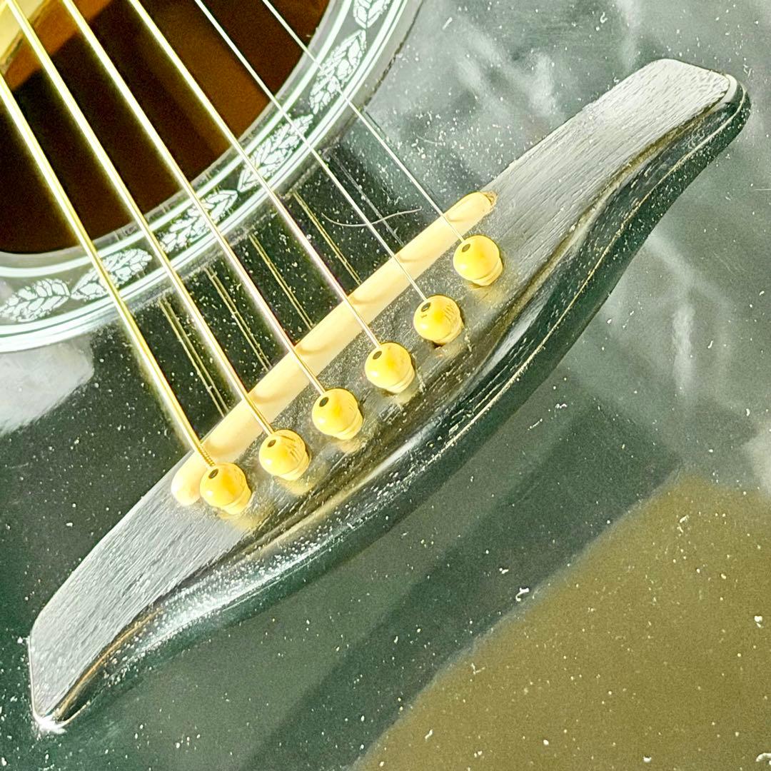Morris「PA-60 BLK」Powered Acoustic Guitar