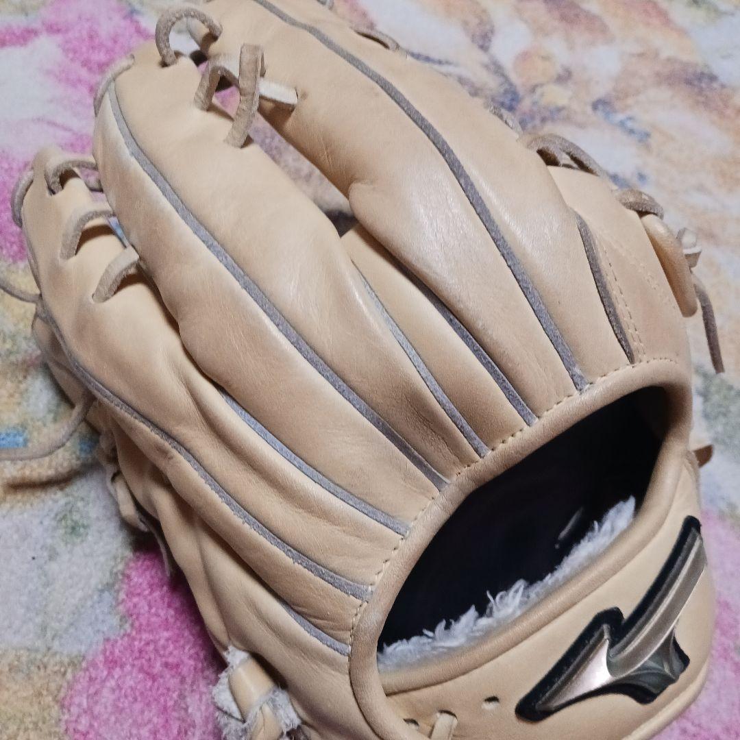 Mizunoグロエリ 軟式グローブ キャメル