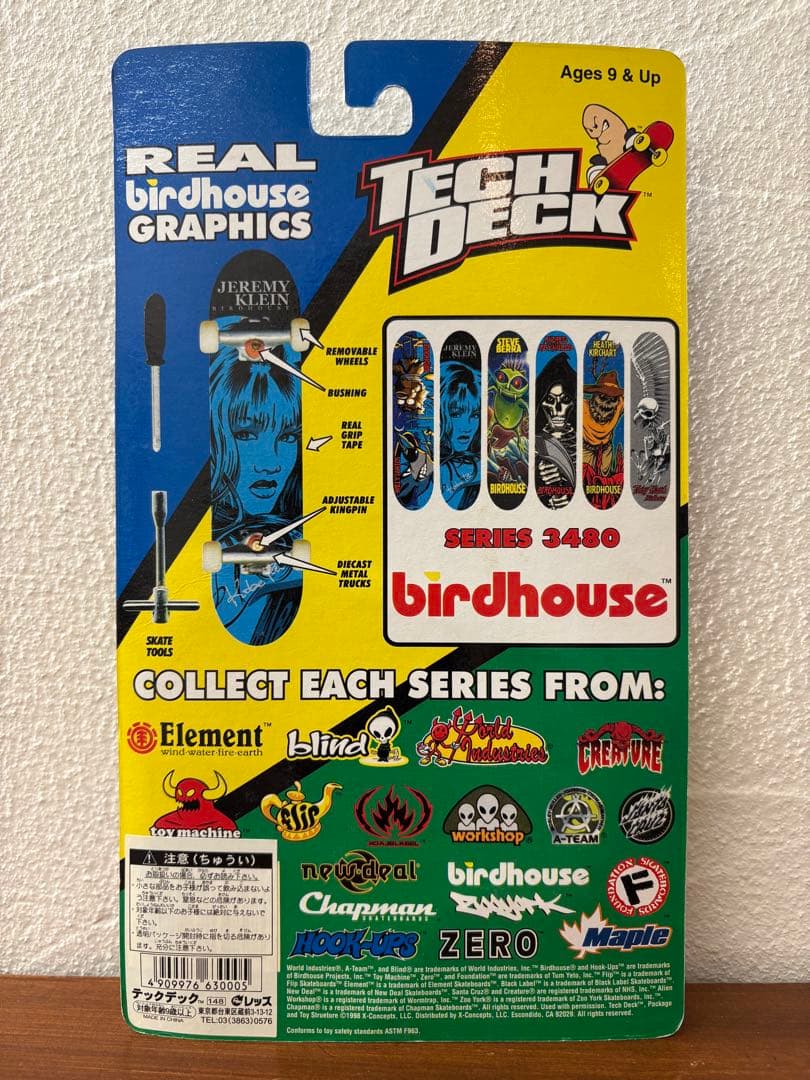 指スケ　Tech Deck テックデッキ　birdhouse 6個セット