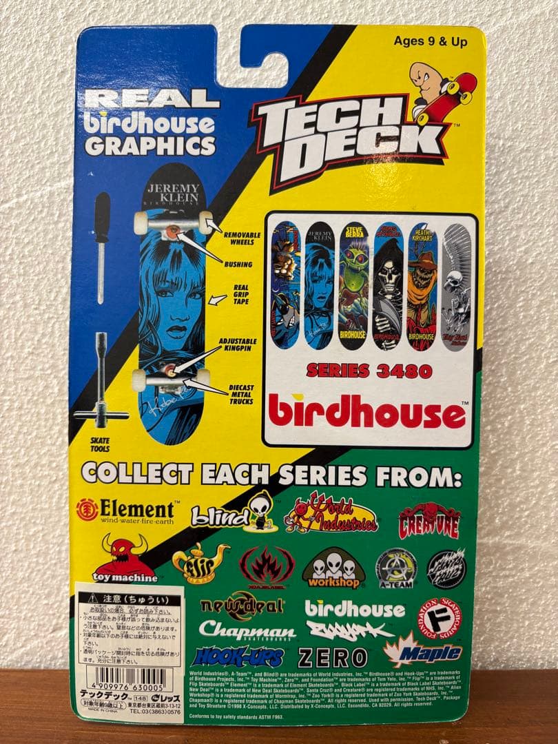 指スケ　Tech Deck テックデッキ　birdhouse 6個セット