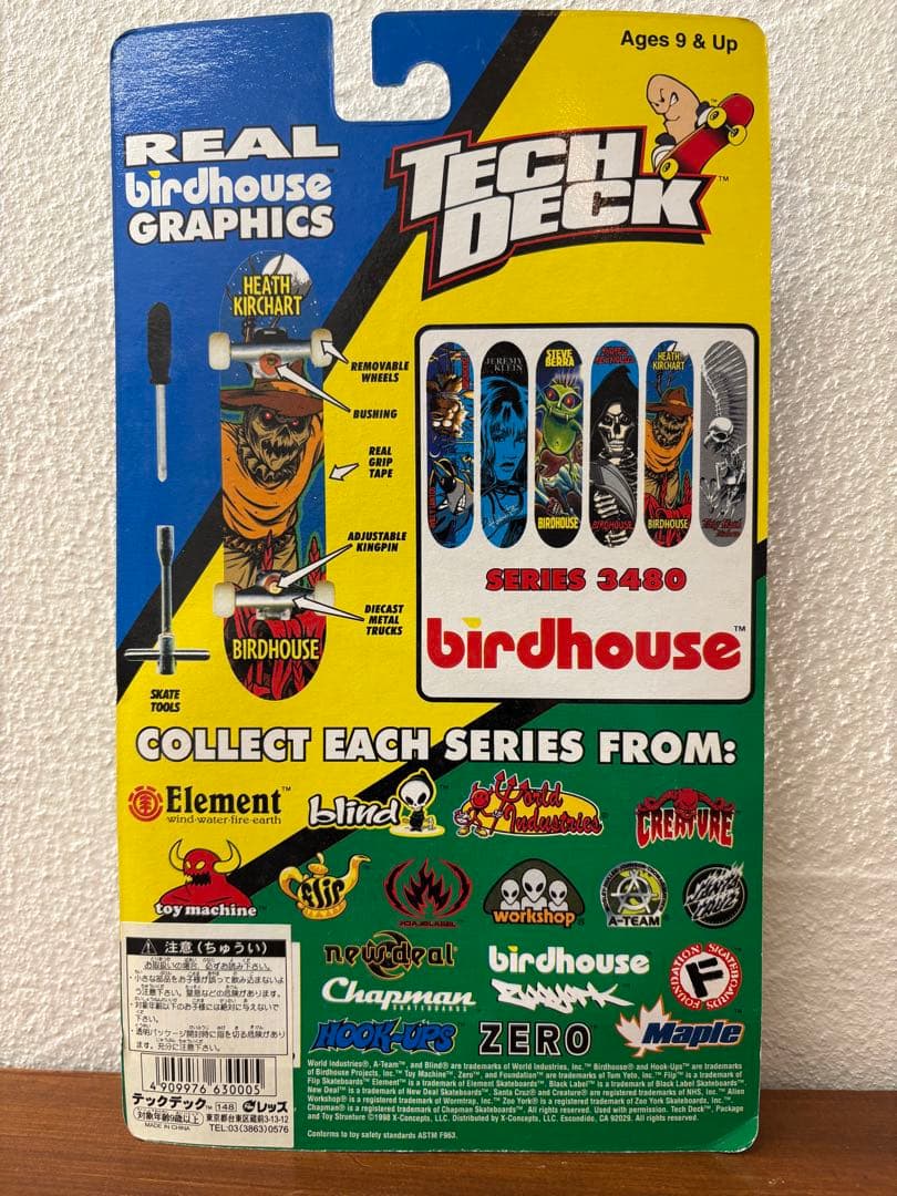 指スケ　Tech Deck テックデッキ　birdhouse 6個セット