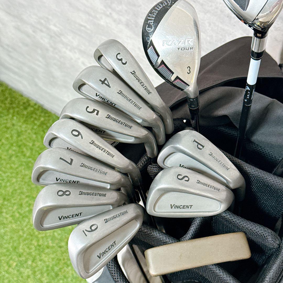 Callaway メンズゴルフクラブセット フルセット 初心者 【K554】