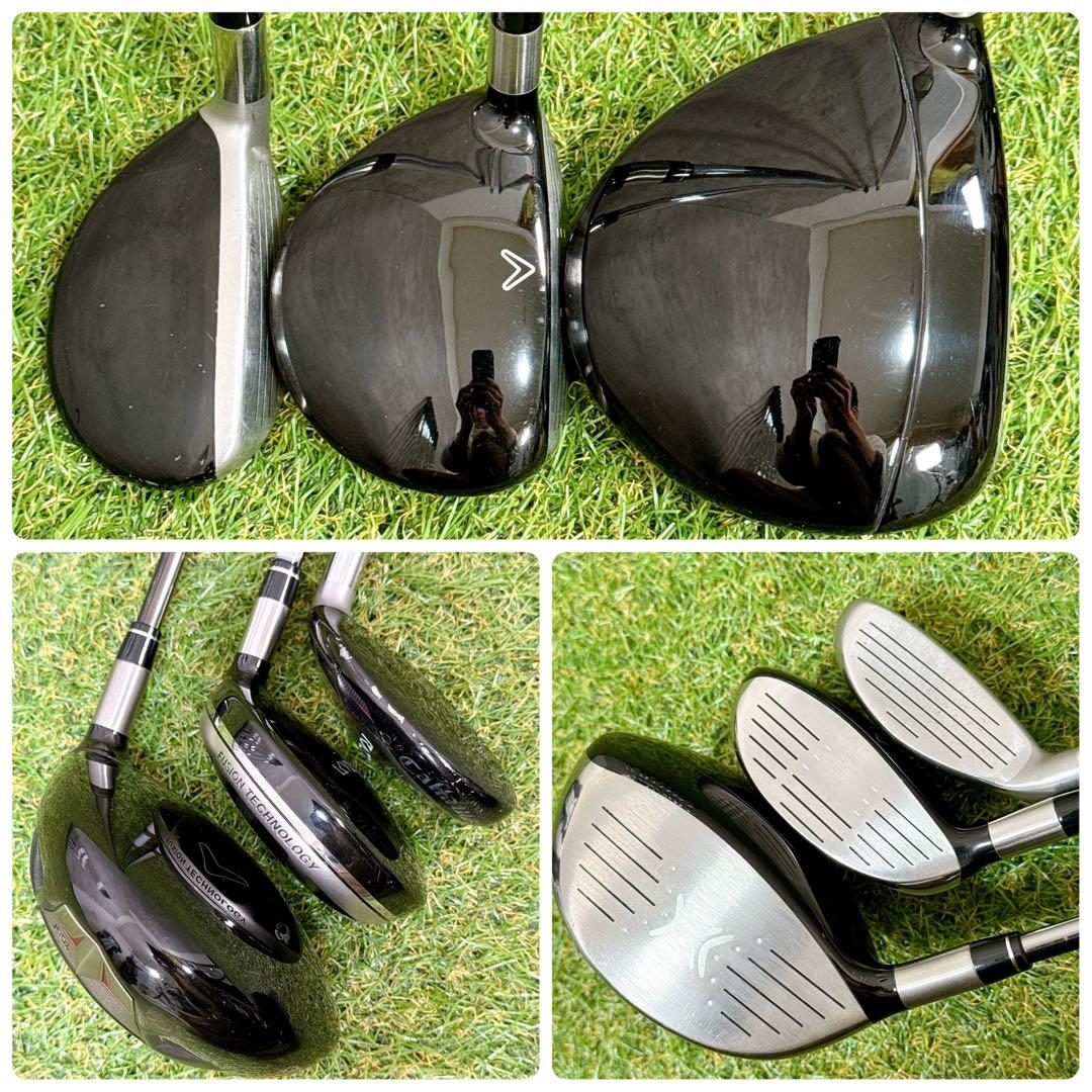 Callaway メンズゴルフクラブセット フルセット 初心者 【K554】
