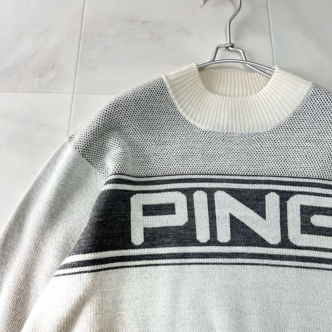 PING ピン 長袖ニットセーター ゴルフウェア スポーツ LLサイズ