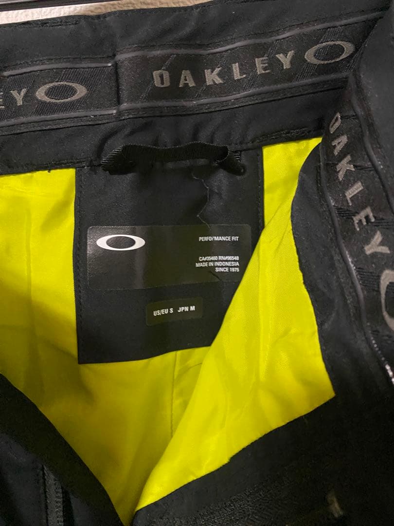 Oakley スノーボードウェア ブラック/イエロー