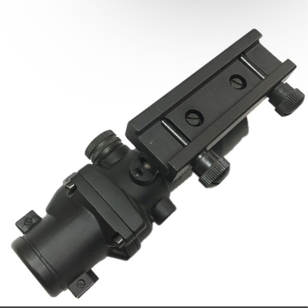 4倍率固定 イルミネーション ACOG スコープ ＆ マイクロドットサイト