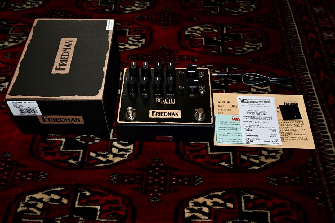 【極美品】Friedman BE-OD Deluxe
