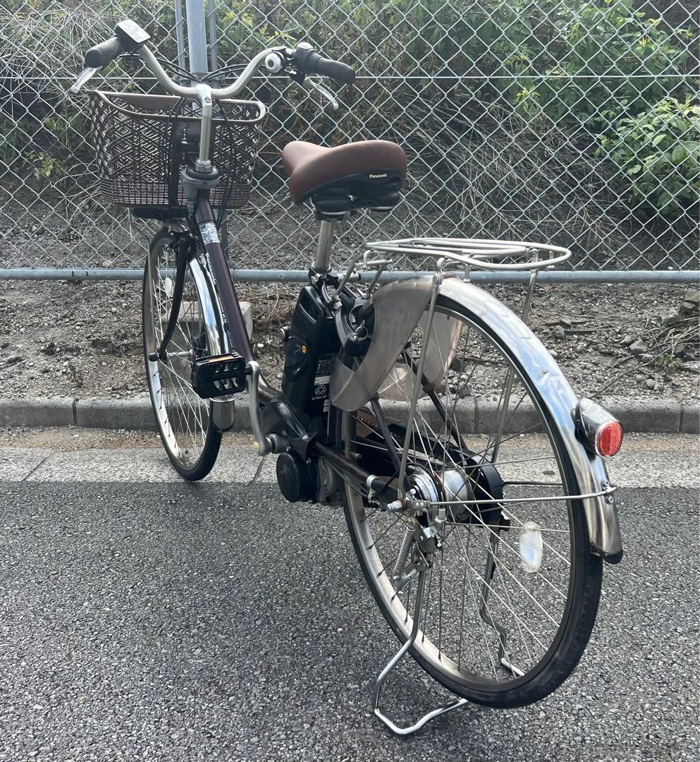 Panasonic新基準電動アシスト自転車程度の良いバッテリー付き関東圏配送可能