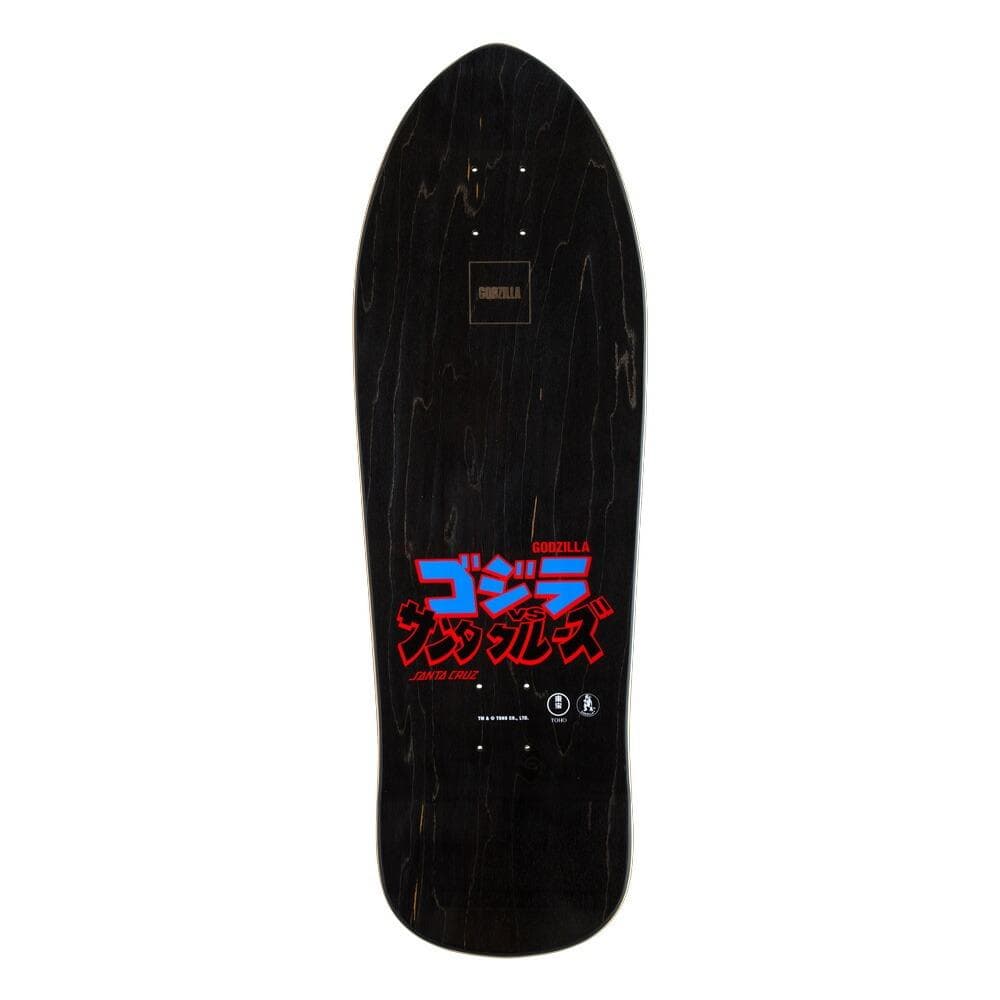 新品 サンタクルーズ×ゴジラ オールドスクールデッキ 9.89 リトルゴジラ