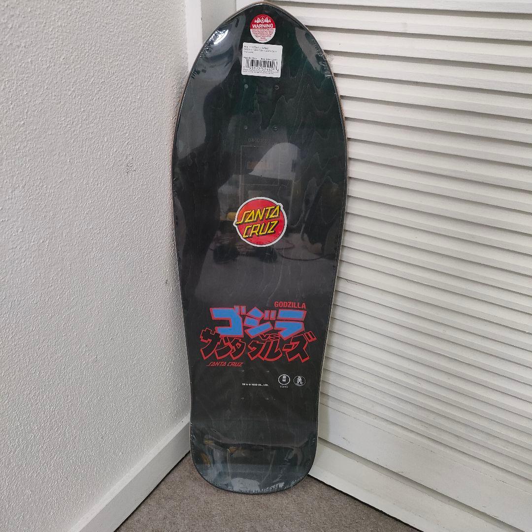 新品 サンタクルーズ×ゴジラ オールドスクールデッキ 9.89 リトルゴジラ