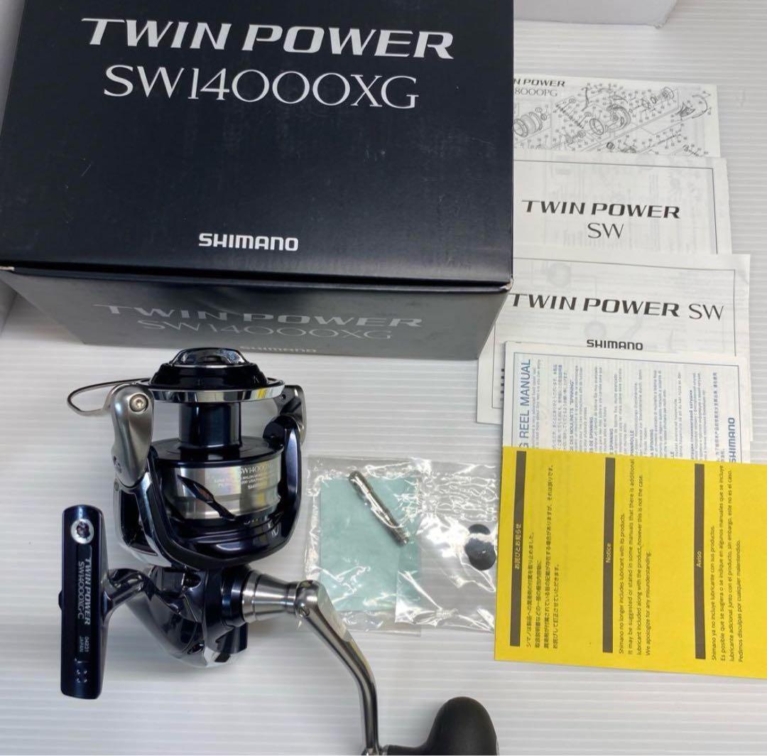 SHIMANO TWIN POWER SW14000XG PE5号300m付