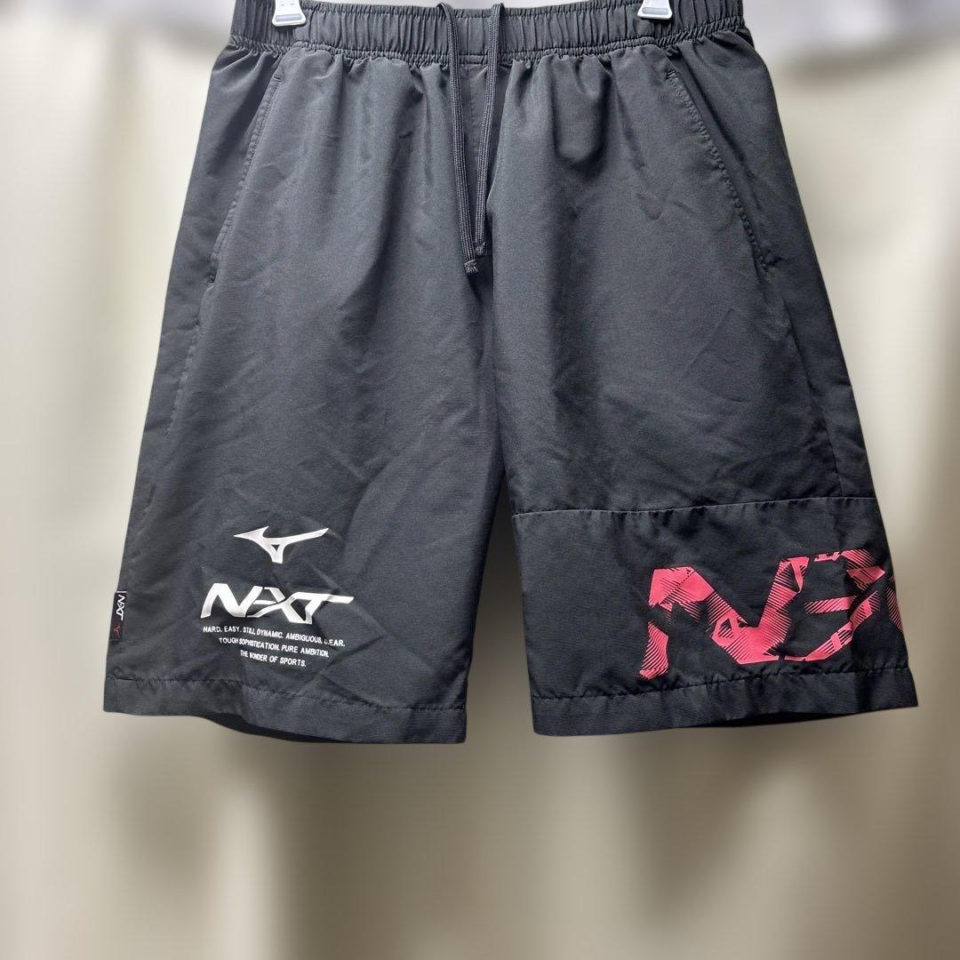 Mizuno NXT トレーニングTシャツ ハーフパンツ XL 赤黒