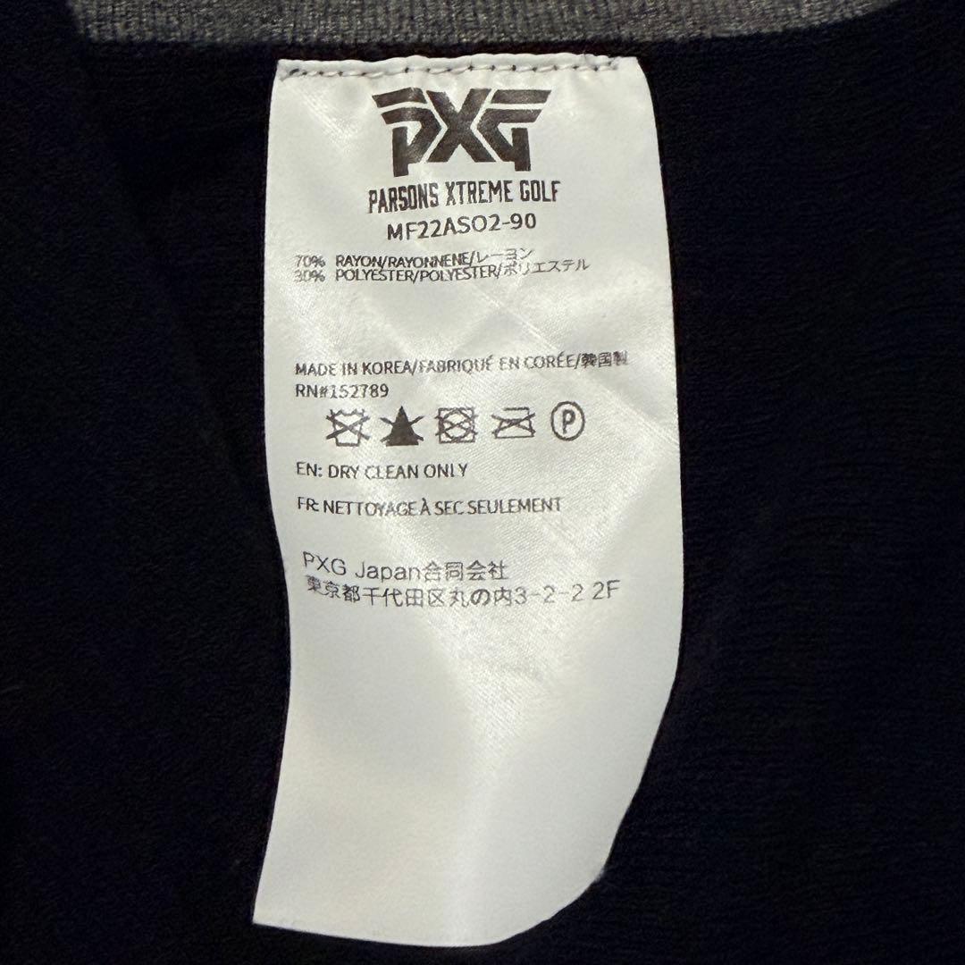 PXG サイドライン クルーネック ニット セーター M ブラック