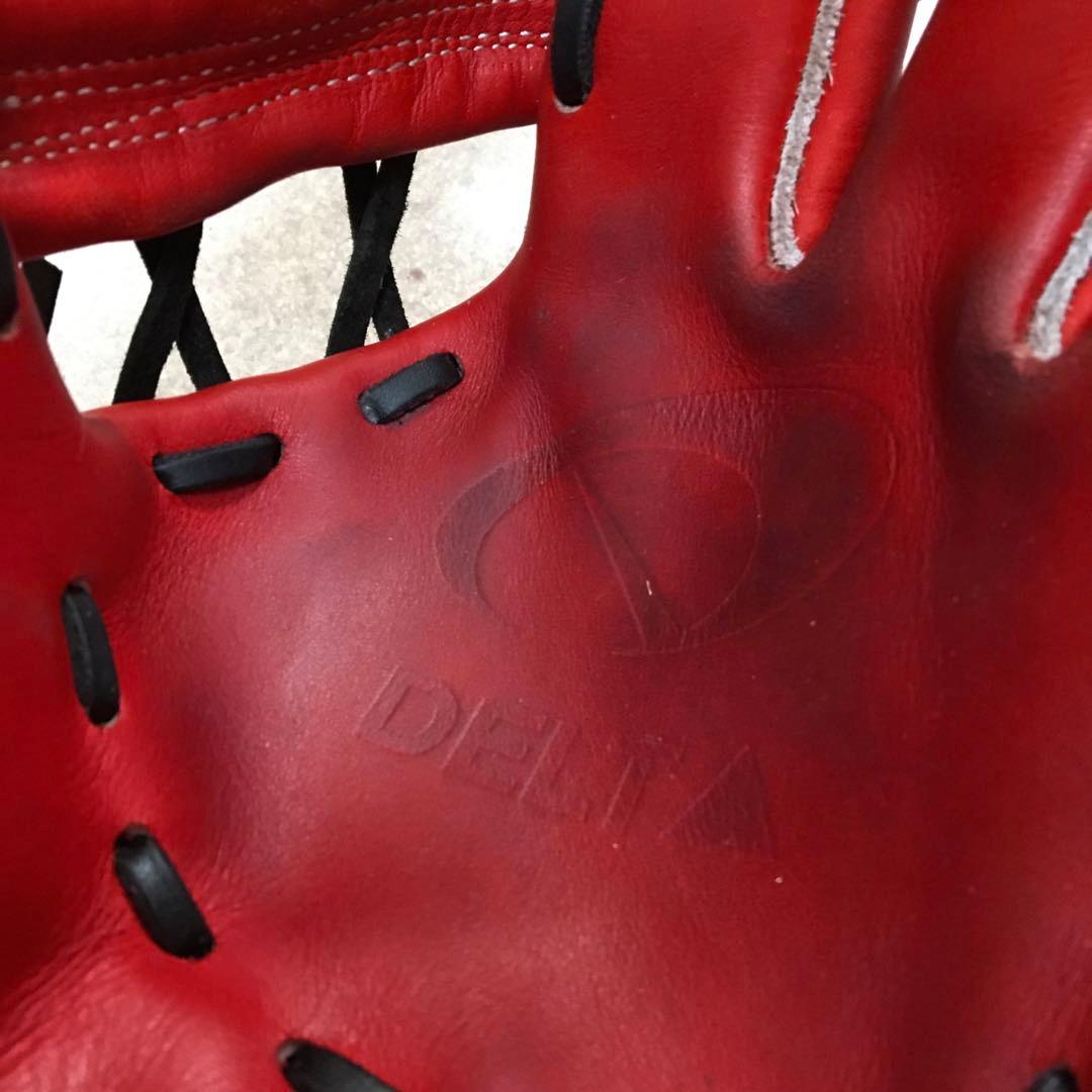 デルタグローブ 一般 大人用 内野 野球 グローブ グラブ 良品 状態良好品
