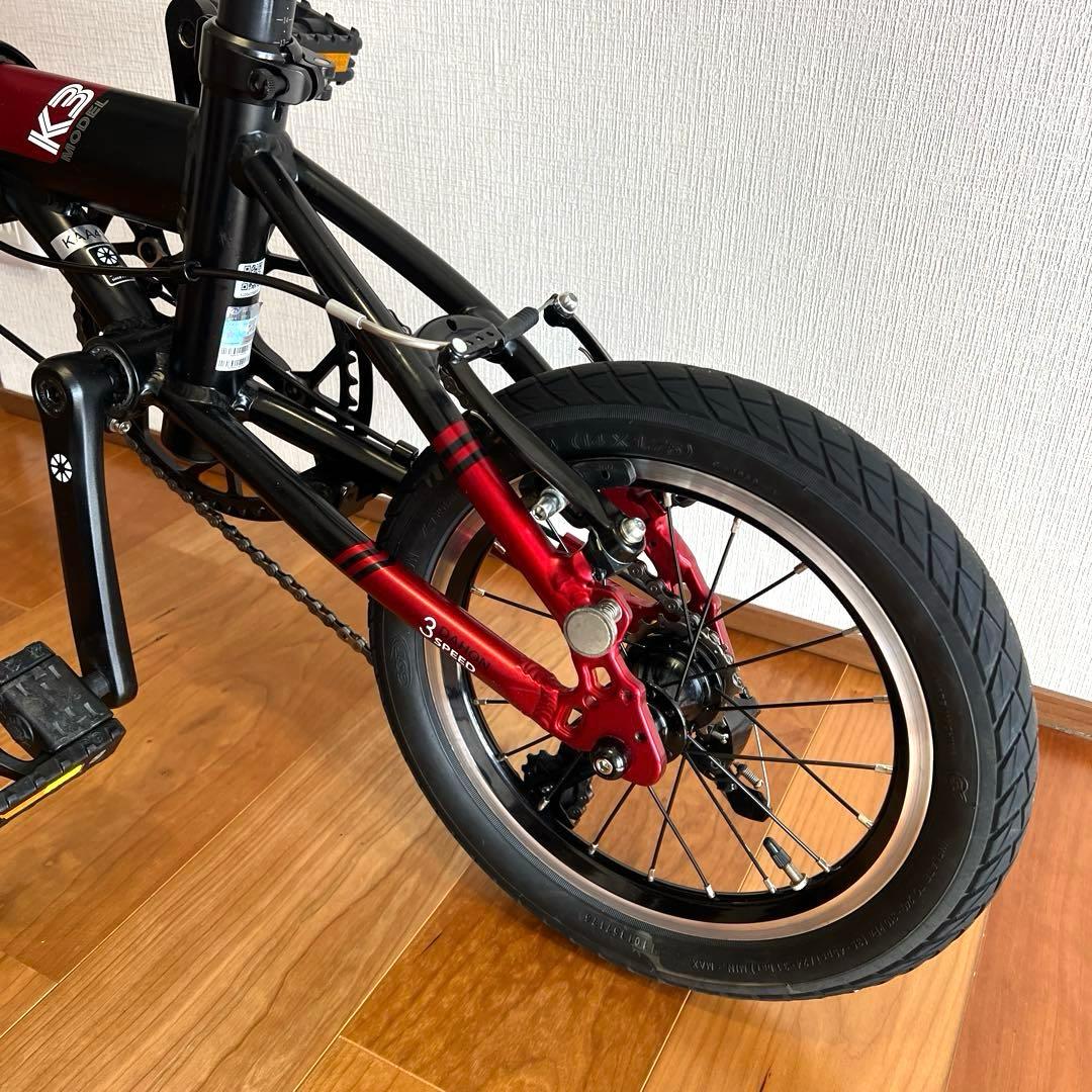 美品 DAHON k3 ダホン 折り畳み自転車 ルノー ターン n8 p10