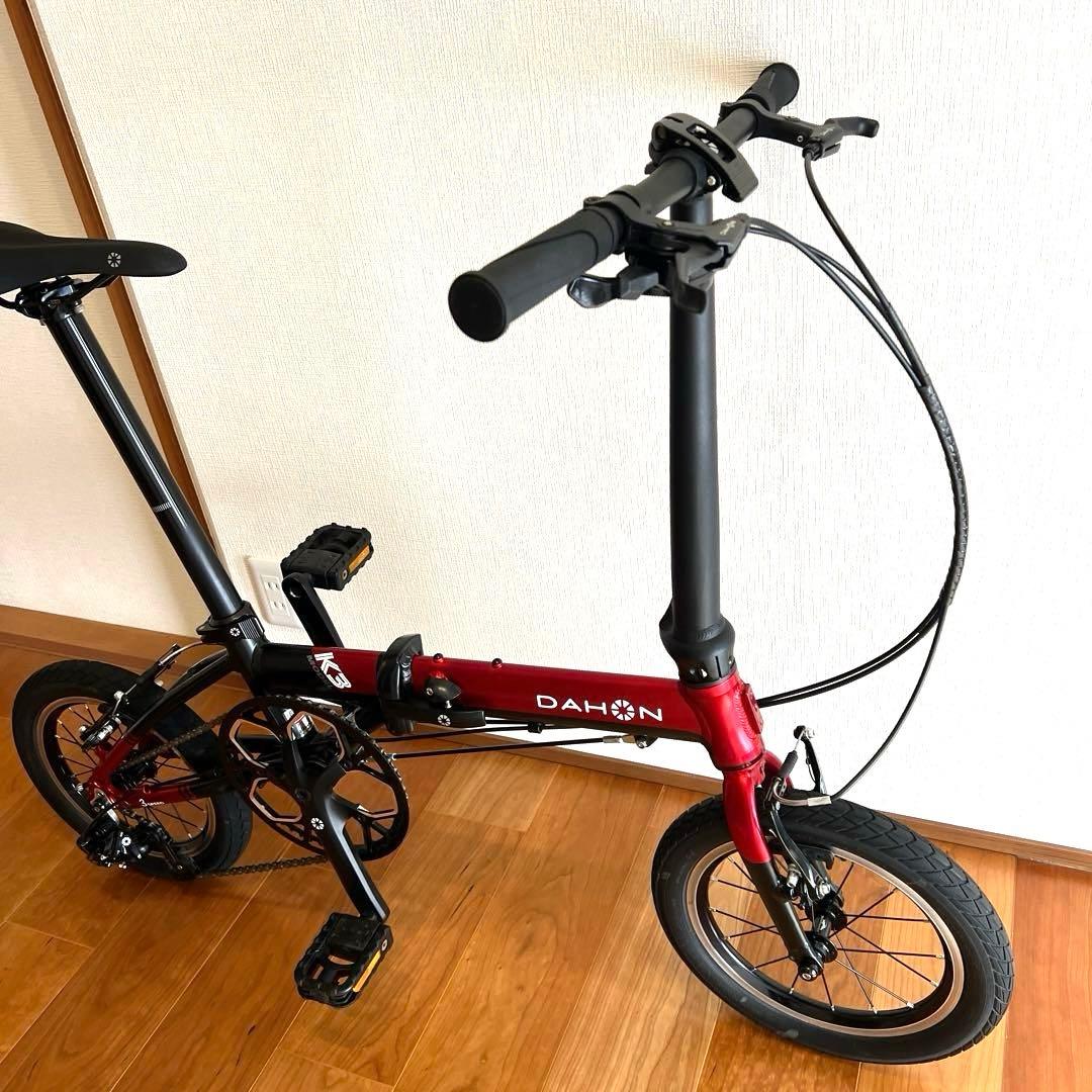美品 DAHON k3 ダホン 折り畳み自転車 ルノー ターン n8 p10