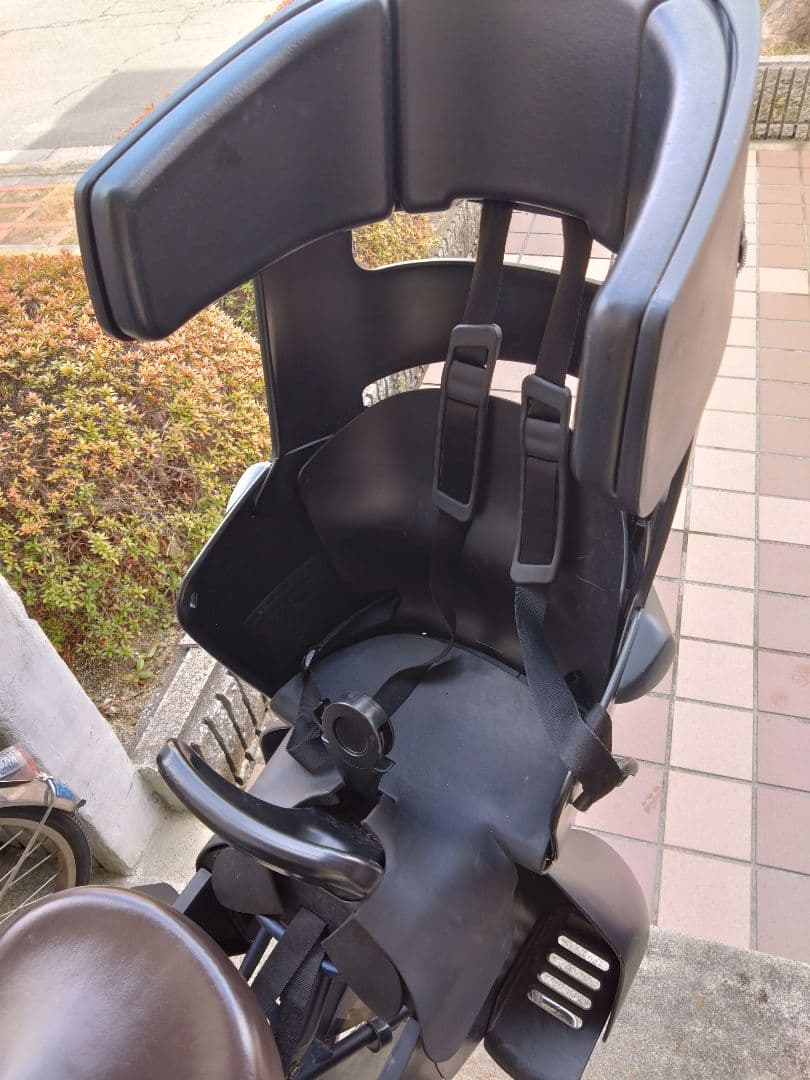 子供乗せ自転車 フィデースDX 前後チャイルドシート&レインカバー付 3人乗り