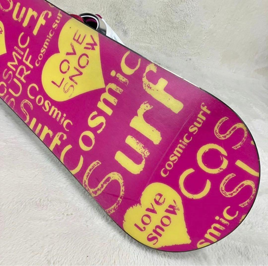 2点まとめ Cosmic surf 144cm stella スノボ セット