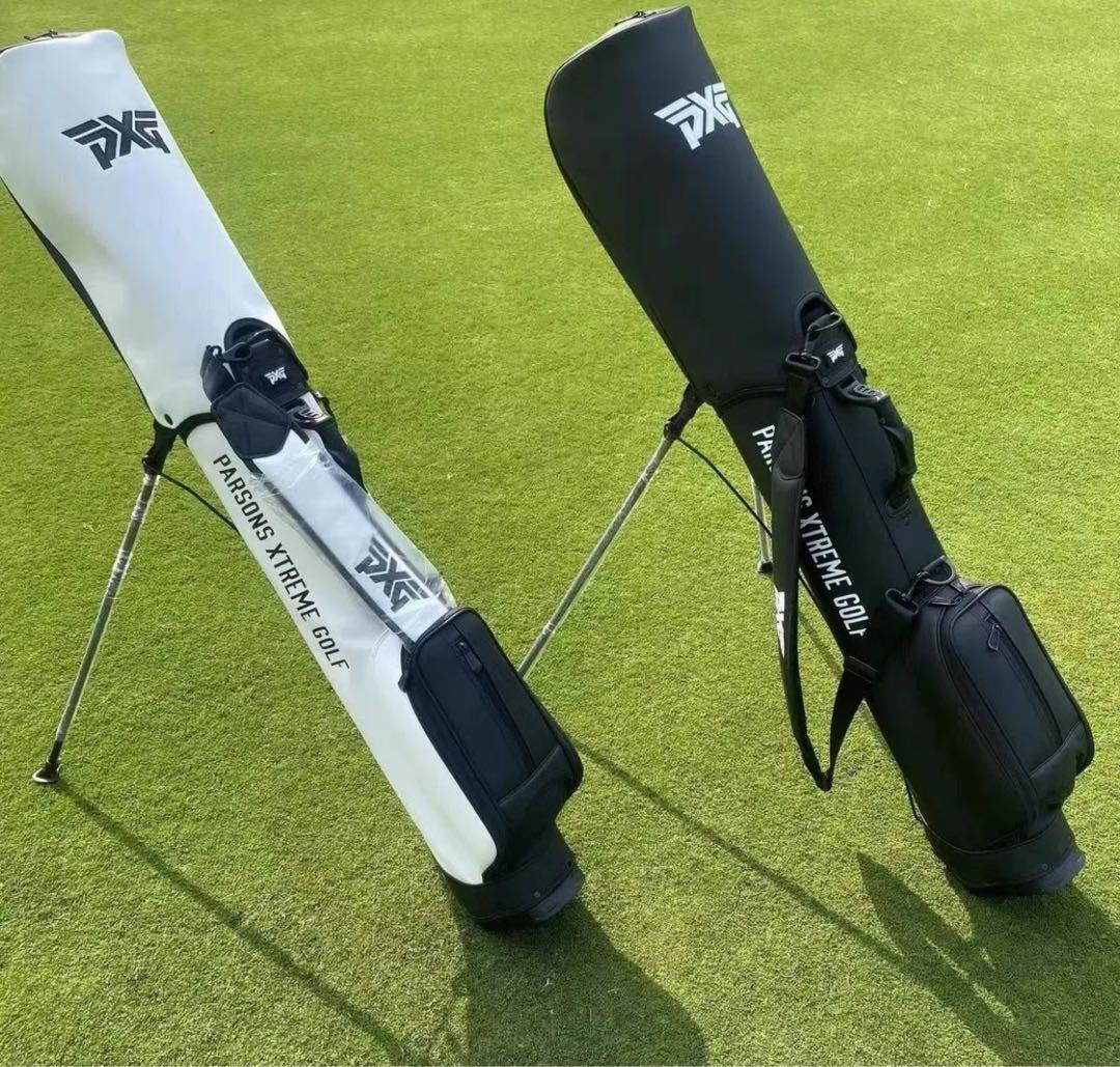 PXG ラウンドバッグ セルフスタンドバッグ ハーフキャディバッグ ブラック