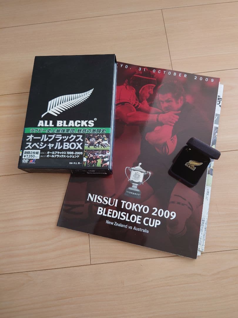 All Blacks　オールブラックス　dvd　タイタック　Tシャツ　ラグビー