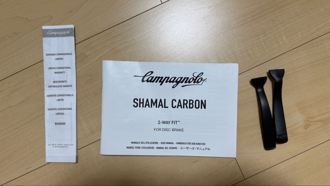 【新品未使用】CAMPAGNOLO SHAMAL CARBON DB 前後セット