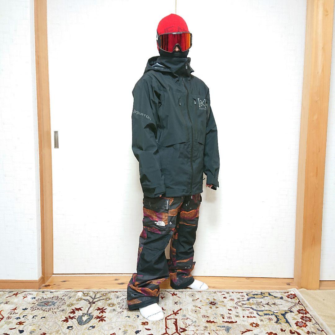 新品THE NORTH FACEノースフェイス スノーボード、スキーパンツ黒紫S