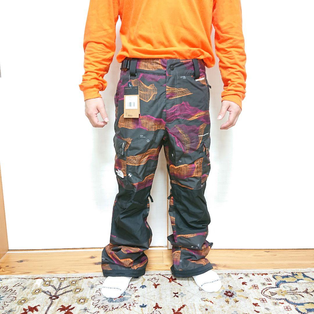 新品THE NORTH FACEノースフェイス スノーボード、スキーパンツ黒紫S