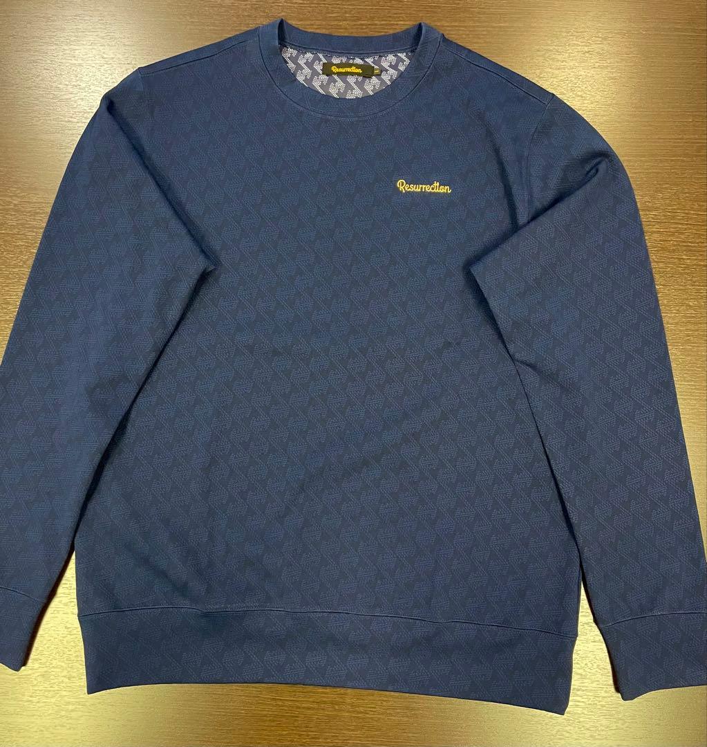 レザレクション　新品　Lサイズ ネイビー　トレーナー