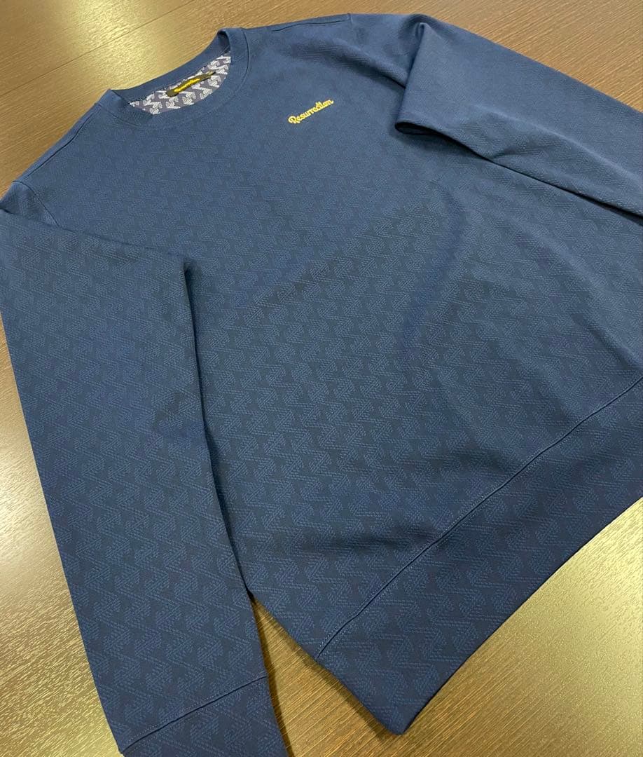 レザレクション　新品　Lサイズ ネイビー　トレーナー