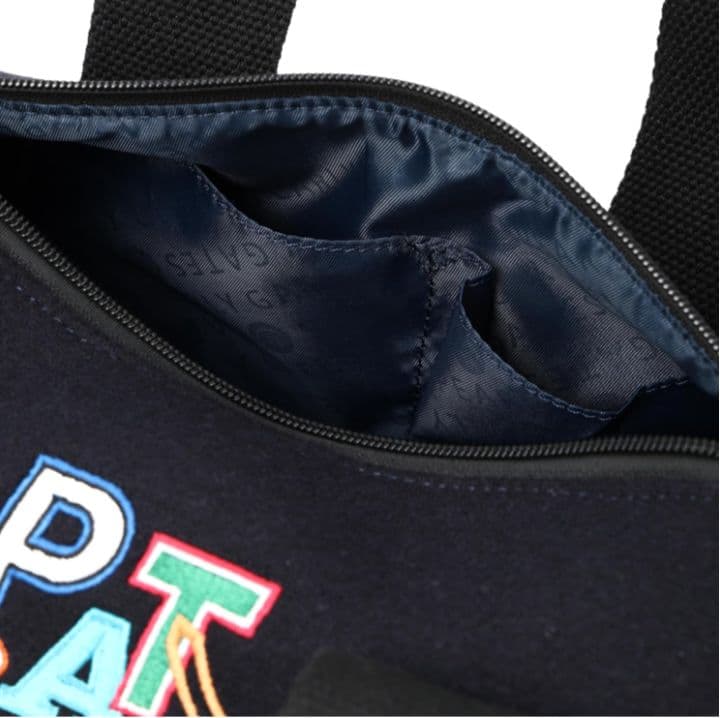 ②新品 パーリーゲイツ カートバッグ カレッジワッペンシリーズ 2way仕様