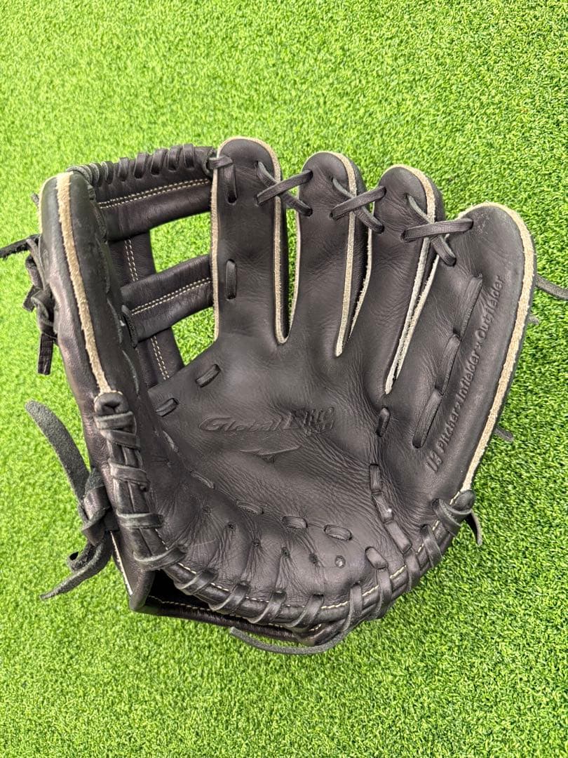 Mizuno グローバルエリート　少年軟式グローブ ブラック