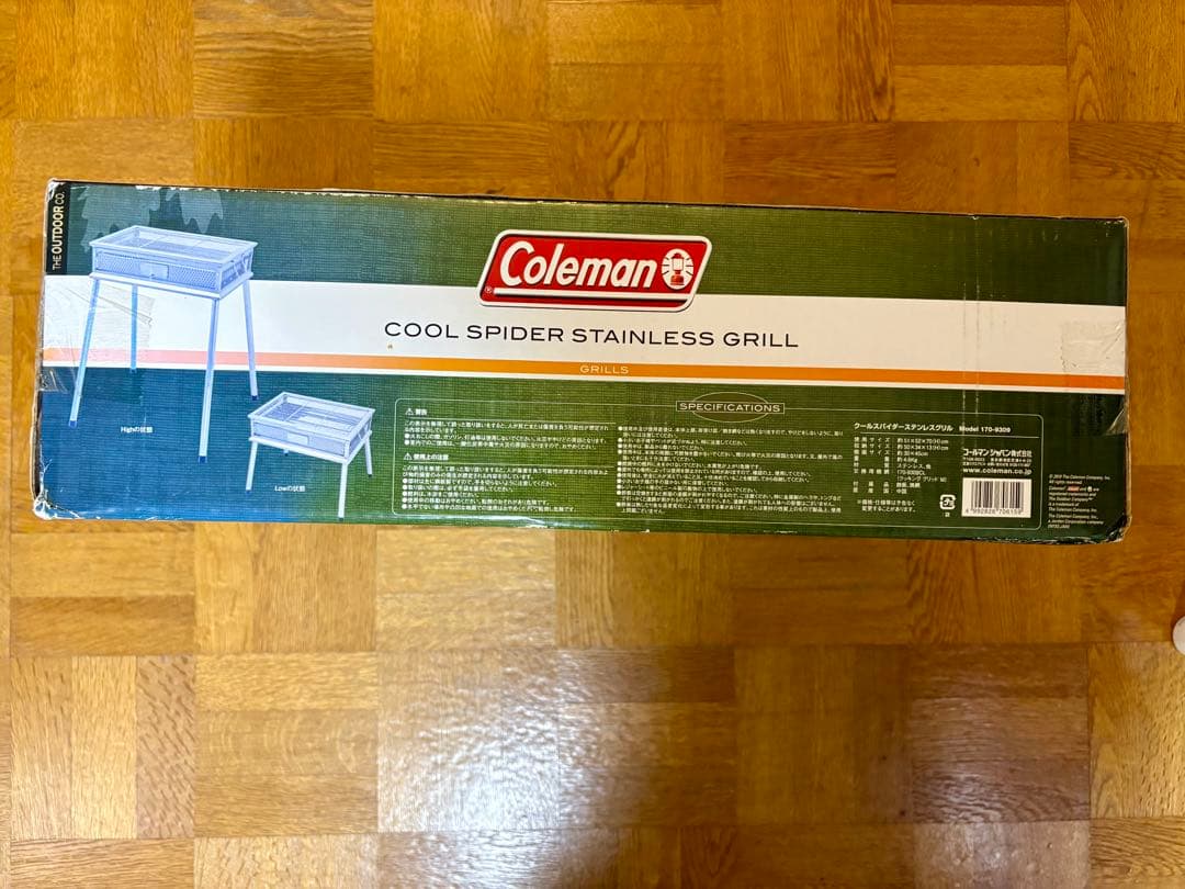 M*a様 Coleman クールスパイダーステンレスグリル