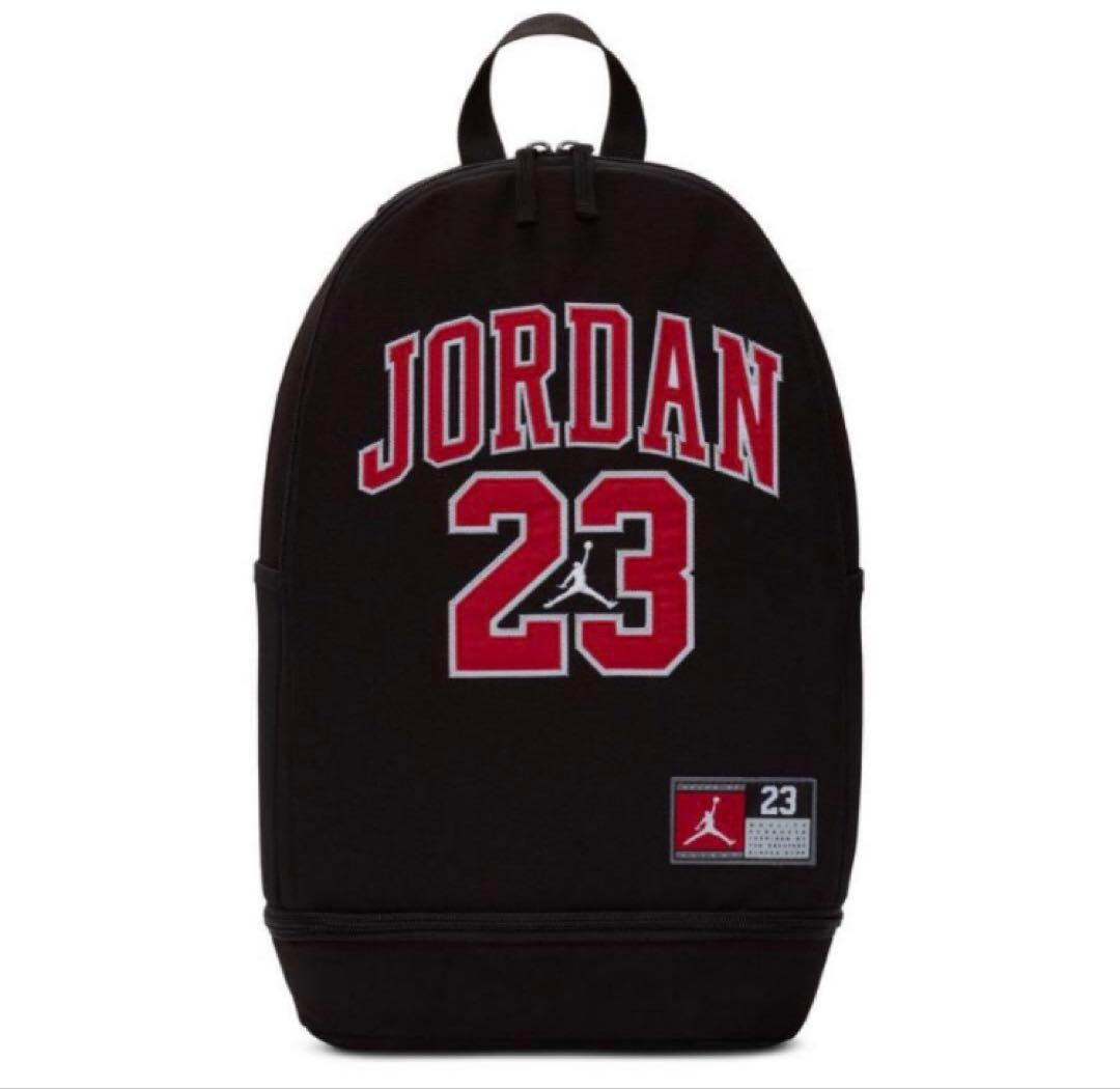 Jordan ジョーダン ジャージー バックパック リュック(27L) 黒/赤