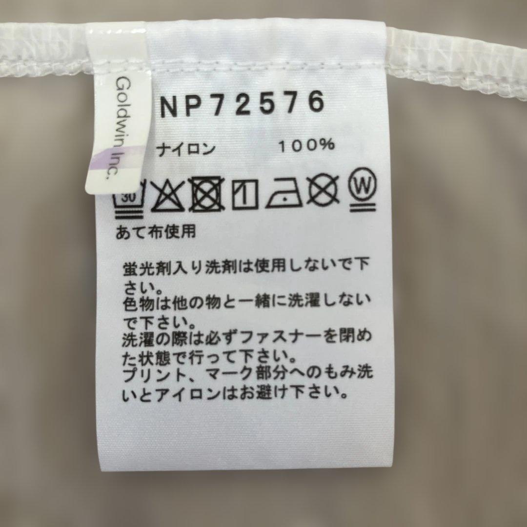 【美品】ノースフェイス　フライトインパルスジャケット　サイズＳ　カラー：クリア