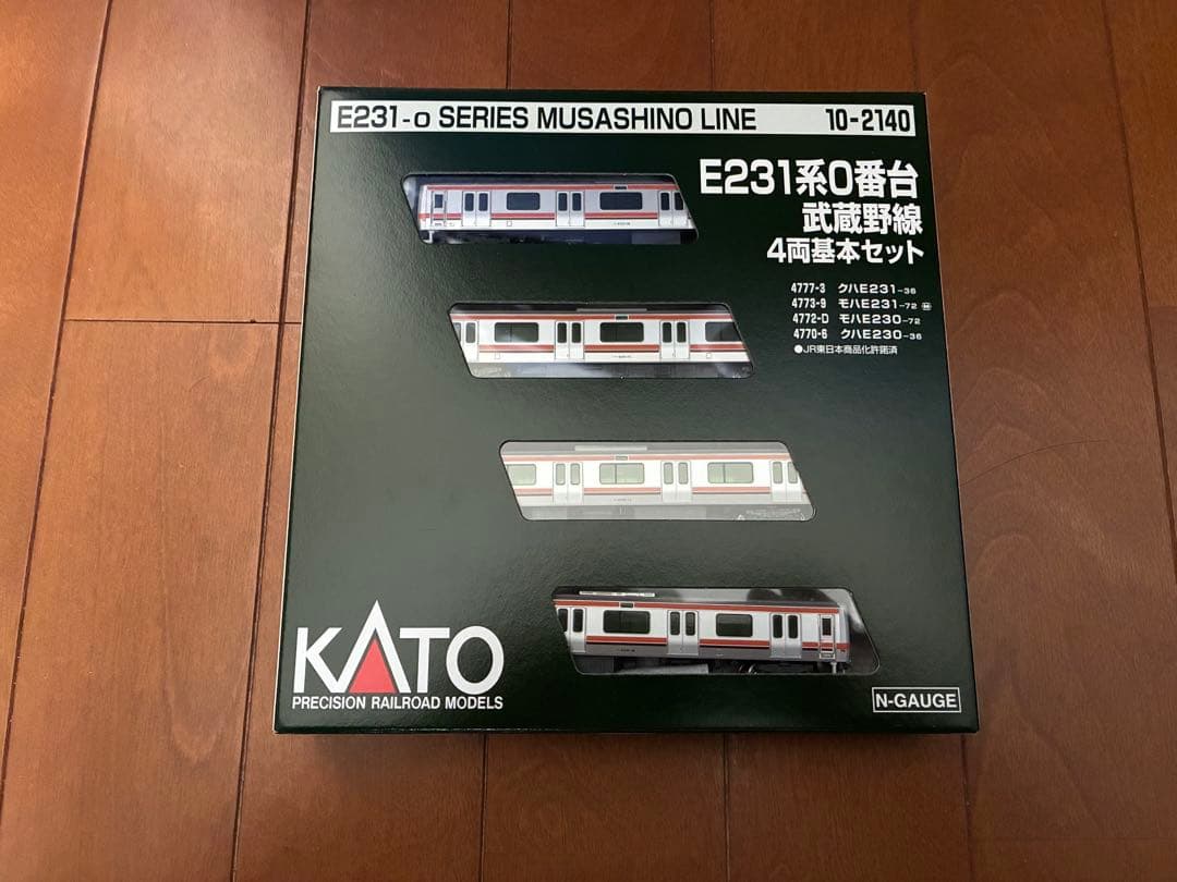 KATO 10-2140 E231系0番台 武蔵野線 4両セット
