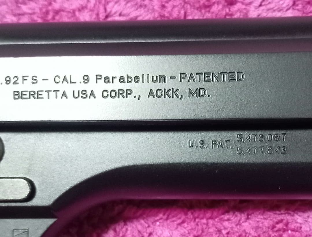 WA製ベレッタガスブローバックガン